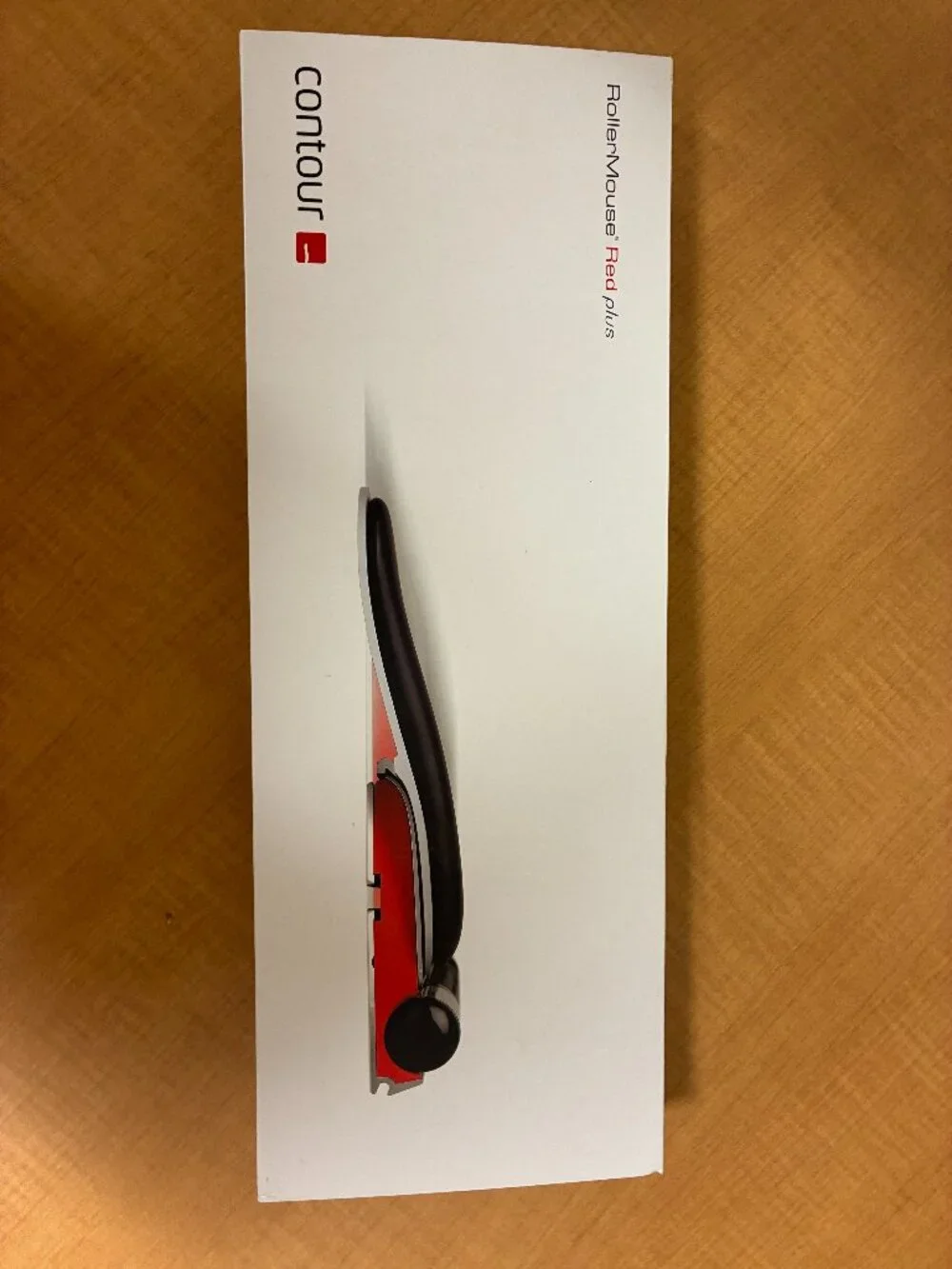 Title Contour RollerMouse Red Plus Ergonomic Mouse